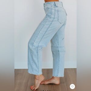 Flying Monkey Light Blue Flare Jeans